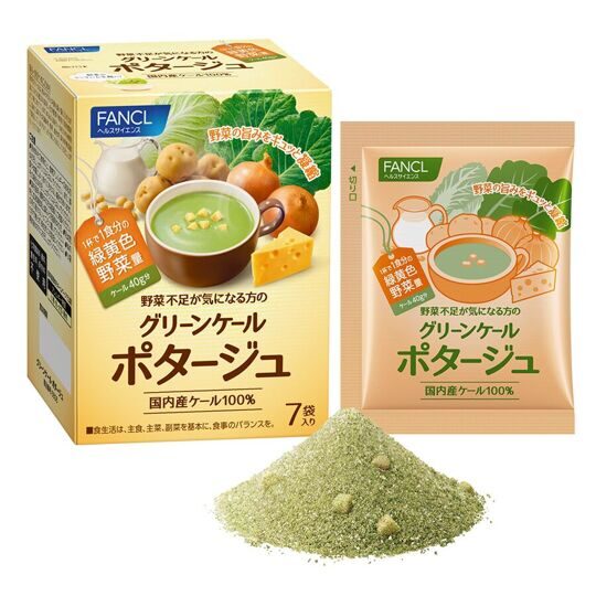 Суп-потаж с капустой кале, Green Kale Potage, Fancl, 7 пакетиков.