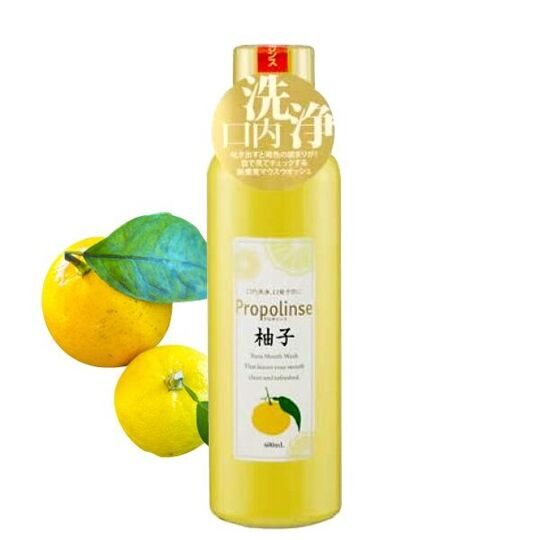 Ополаскиватель для полости рта со вкусом японского лимона юдзу, Propolinse  Yuzu , 600 мл.