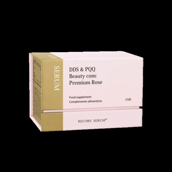 Пищевая добавка с премиальным экстрактом розы DDS&PQQ Beauty conc Premium Rose, RECORE SERUM, 20 пакетиков
